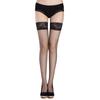 Women'S Sexy Fishnet Stockings Lace Top Thigh High Sexy Stockings Sexy Lingerie Silicone Band Hold Up Female Stockings Medias