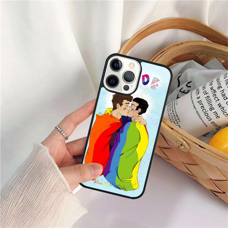 LGBT Same Love Rainbow Flag Phone Case For IPhone 18 17 Air 16 15 14 11 12 13 Pro  MAX Plus Coque Cover Shell