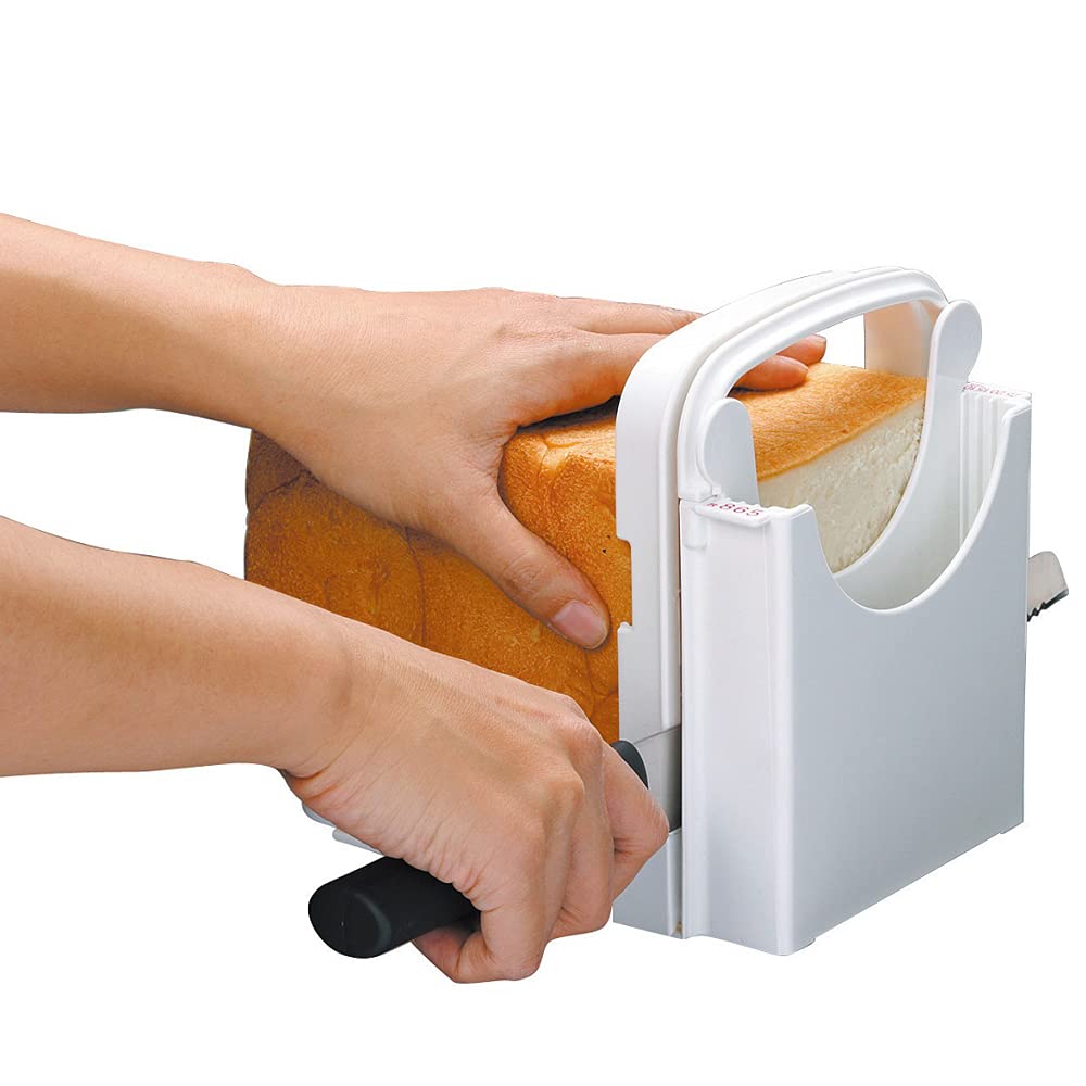 Skater Bread Cutting Disney Winnie the Pooh Knife Plastic Bread Cuts and 12 Made In Japan Guide, Guide, Slicer, Foldable, 5, 6, 8, Slices,