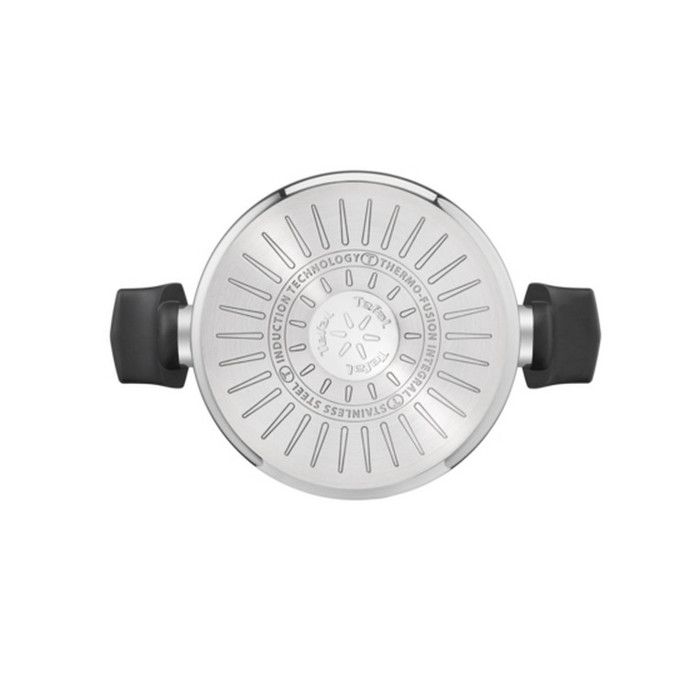 Tefal Marmite inox 22cm + couvercle en verre - e3016104