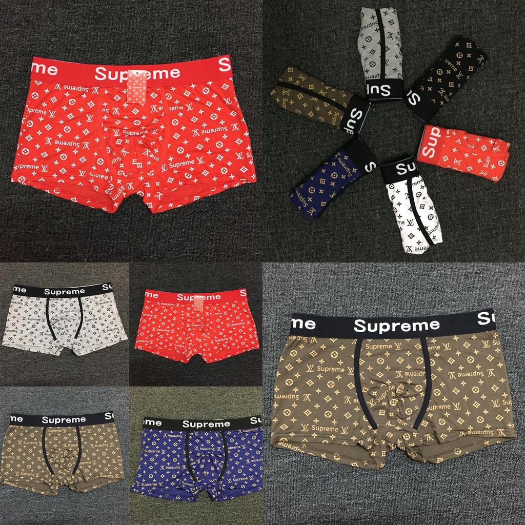 Fashion Mens Premium Cotton Elastic Waist Boxer Underwear Sexy Briefs Underpants