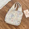 New lace fairy flower vest bag hand bag large capacity shoulder bag lazy wind armpit bag