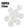 50 Pcs 22mm Transparent Fuel Carburetor Primer Bulb Oil Bubble For Chainsaw Brush Cutter Trimmer Brushcutter Replace