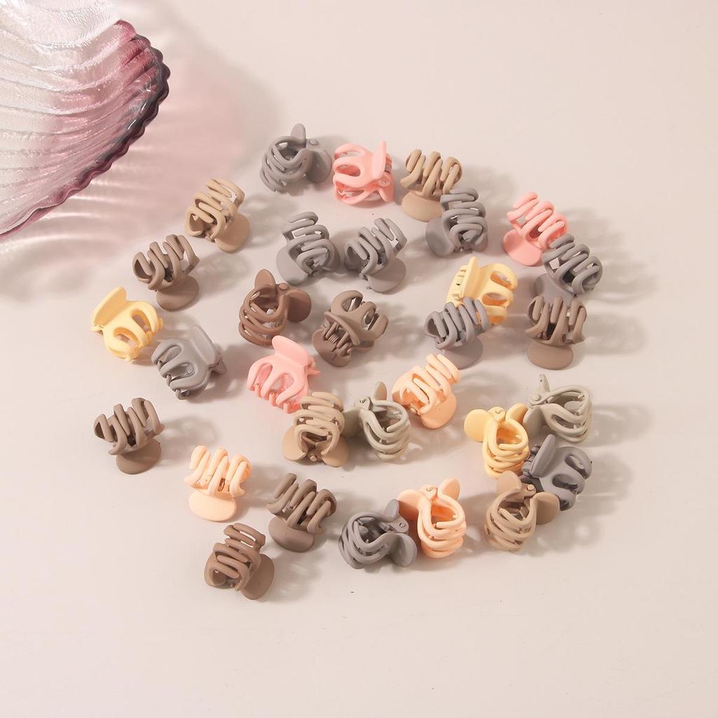 Korean Cute Pearl Floral Cat's Eye Hair Claw Clip