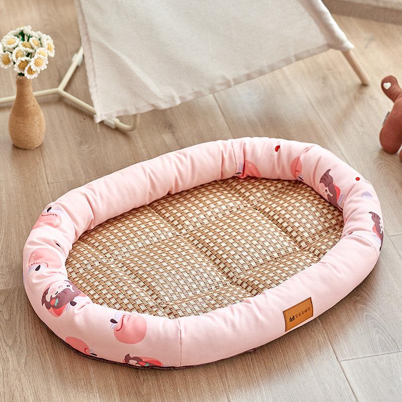 Summer Cooling Pet Dog Mat Ice Pad Dog Sleeping Square Mats for Dogs Cats Pet Kennel Top Quality Cool Cold Silk Dog Bed