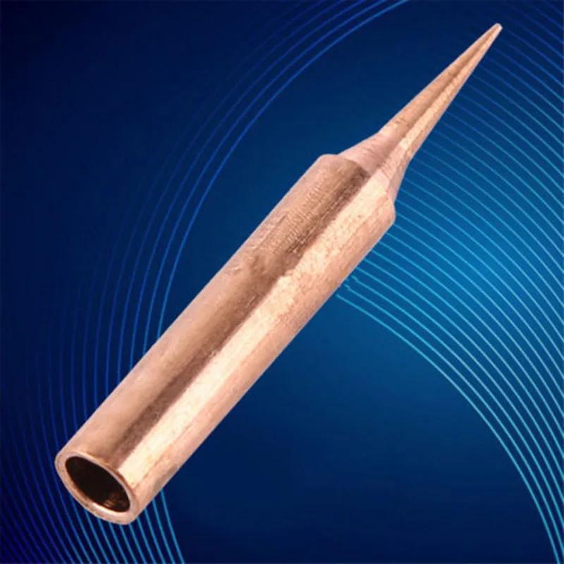 Station Soldering Iron Tips Spare Tool Accessories Tools Attachment Welding Copper For Head 900M-T-I Kit Replacement