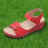 Open Toe  Women's Sandals Summer Soft Sexy Female Sandals Wedge Buckle Orthopedic Sandal with Arch Support