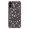 For iPhone 17 Case Small Flower Pattern Printing Straight Edge TPU Phone Back Cover