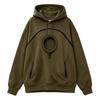 Sudadera con Bolsillo para Mujer, Sudadera de Manga Larga con Estampado Gráfico, Top de Streetwear de Moda