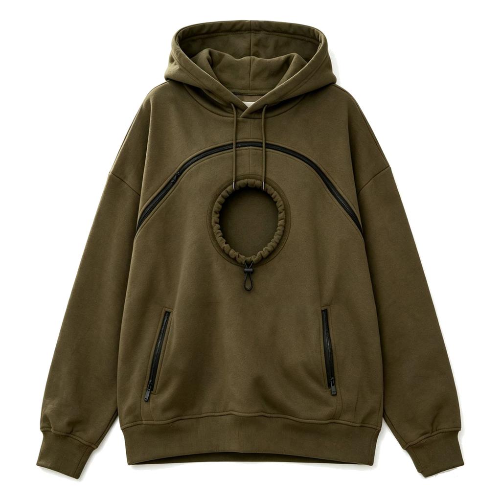 Sudadera con Bolsillo para Mujer, Sudadera de Manga Larga con Estampado Gráfico, Top de Streetwear de Moda