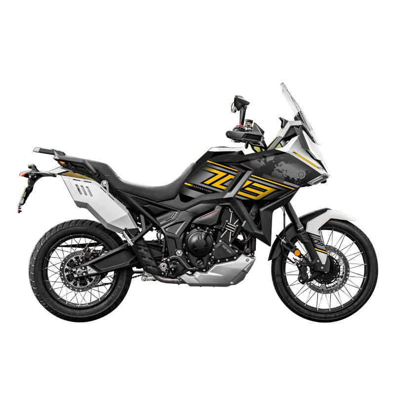 For ZONTES 703F 2024 Motorcycle Pattern Fairing Stickers Kits City Crossing Style Decal Bike Refit Pasted On Paint Parts Area