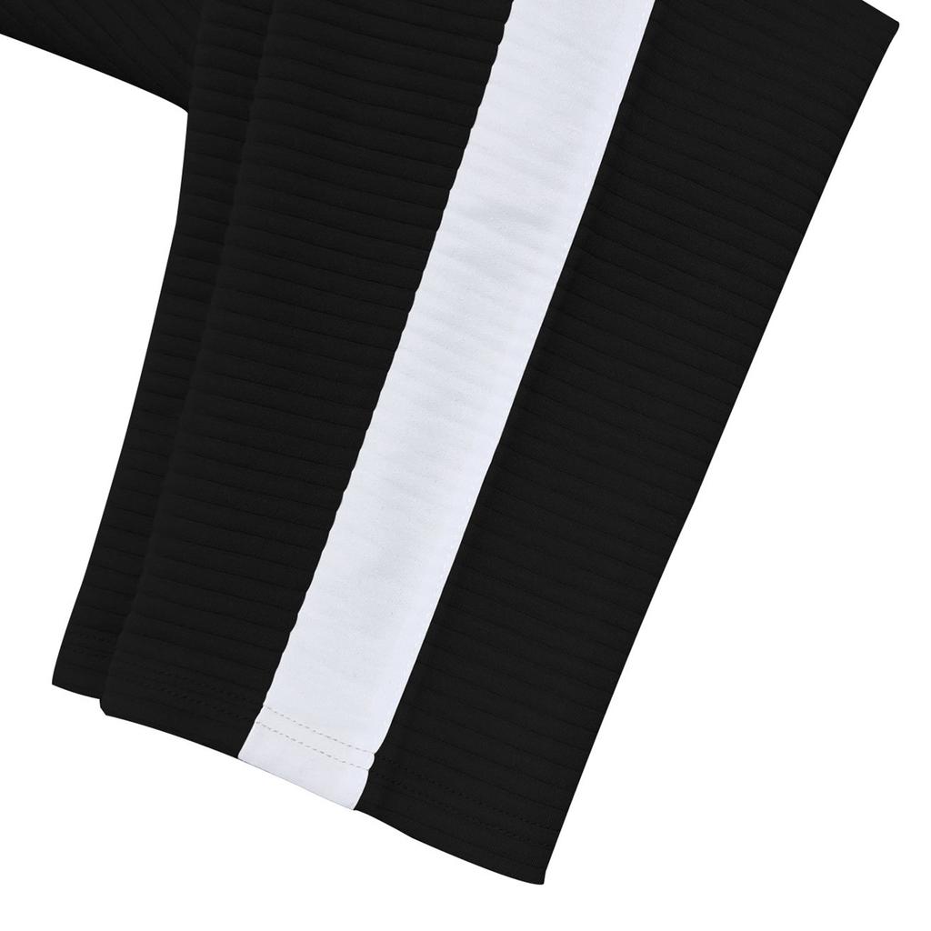 Men's Loose Fit Straight Leg Casual Pants with Stripe Pattern