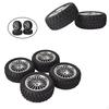 4Pcs RC Rally Rubber Tires&Wheel Rim 12mm Hex 2.95inch for HSP HPI 1:10 Scale Truck Accessories