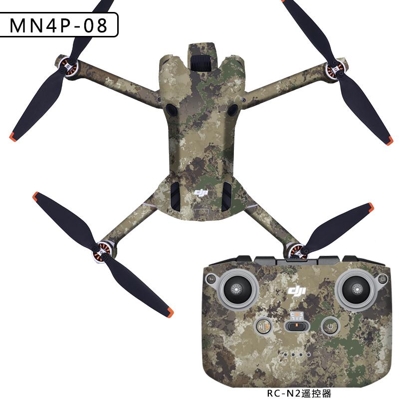 PVC Stickers For Mini 4 Pro Protective Film Waterproof Remote Decals Full Cover Skin For DJI Mini 4 Pro Drone Accessories