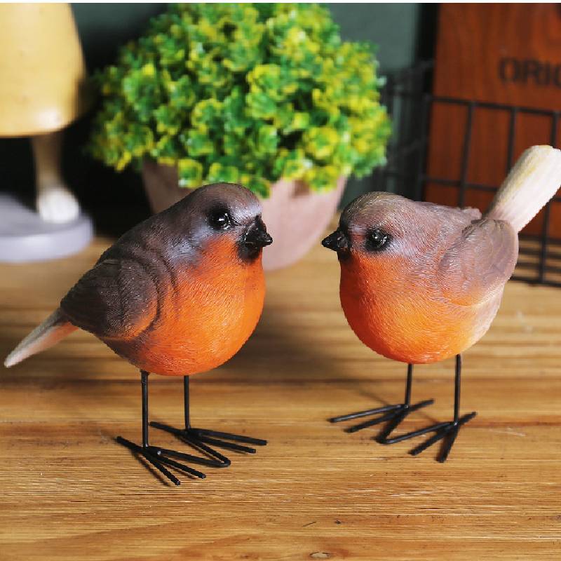 Hars Vogelbeeldje Voor Tuin Met Realistisch Ontwerp Voor Huisdecoratie En Cadeau Geven