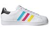 Superstar Adidas Originals 'Kolorowy Trefoil - Cloud White' FU9521