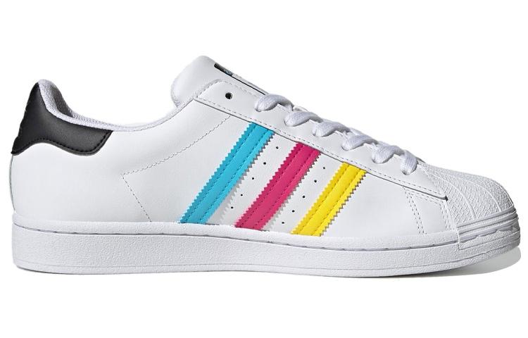 Superstar Adidas Originals 'Kolorowy Trefoil - Cloud White' FU9521