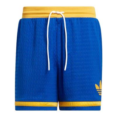 Odprowadzające wilgoć Oddychające Wygodne Miękkie Dzianinowe Szorty Trzy Czwarte Casualowe Szorty Unisex Niebieskie JP0649