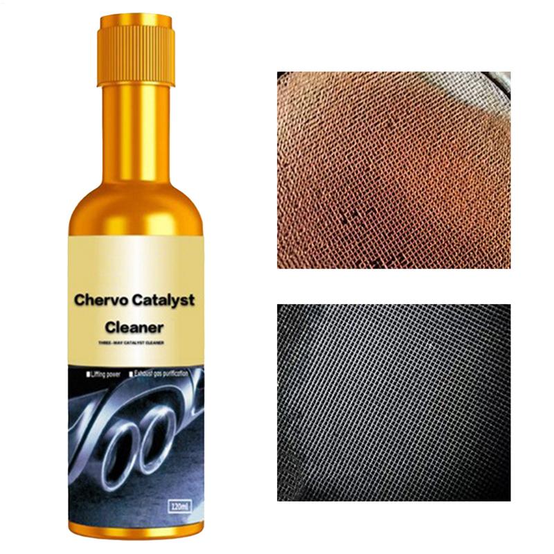 Car Engine System Cleaner 120ml Catalytic Converter Cleaner High Concentration Multi-Effect Catalyst Anti-Carbon Cleaning Agent
