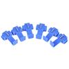 Crimp Terminals Set, Wire Connectors, Quick Splice Connectors, Blue Color, 50 Pieces Scotch Lock,