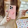Applicable to Apple 16promax mobile phone case love pink iPhone15/14/13/12/11 all-inclusive anti-drop female