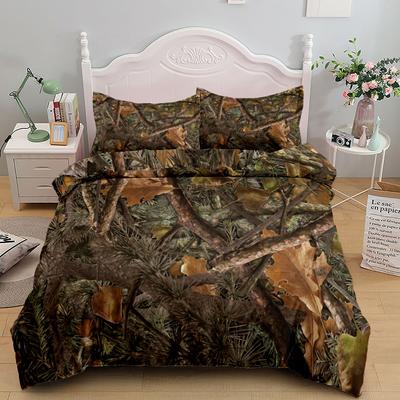 Camouflage Soldier Campus Bettbezug-Set EU Single Double King US Twin Full Queen Cal Kinder Bettwäsche-Set