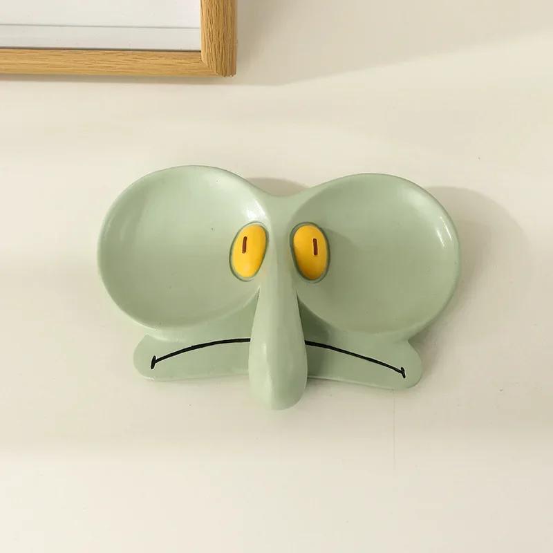 Cartoon Ornament Tray Eyeglasses Frame Organizer Glasses Jewelry Box Storage Tray Decoration Cute Office Desktop Decorative Tray