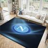 Napoli FC Design Crystal Velvet Carpet Cozy Non?Slip Printed Rug For Bedroom Living Room Entrance