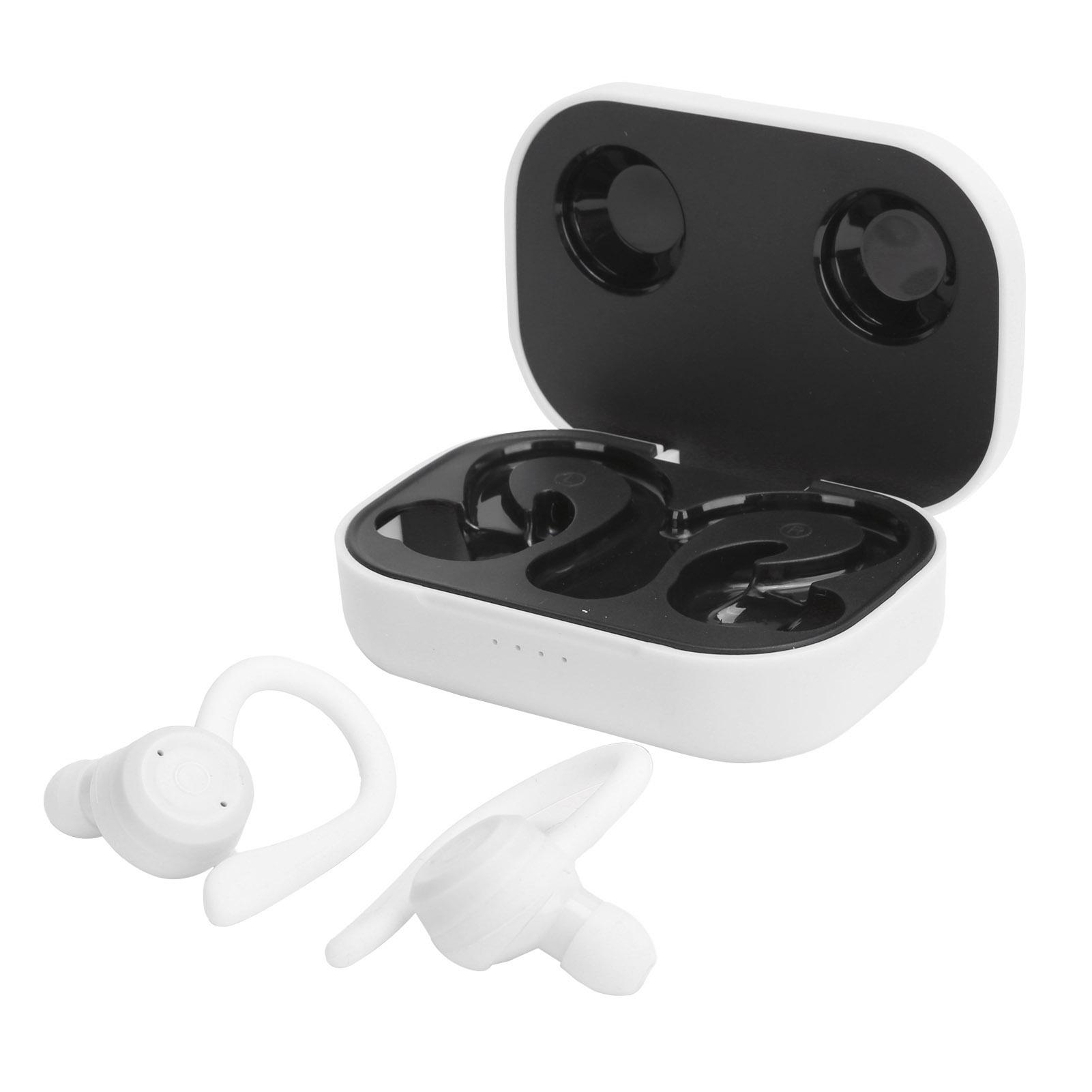 

Bluetooth Ear Hooks Наушники Беспроводные Спортивные Наушники-вкладыши с Зарядным Устройством(блан ) белый