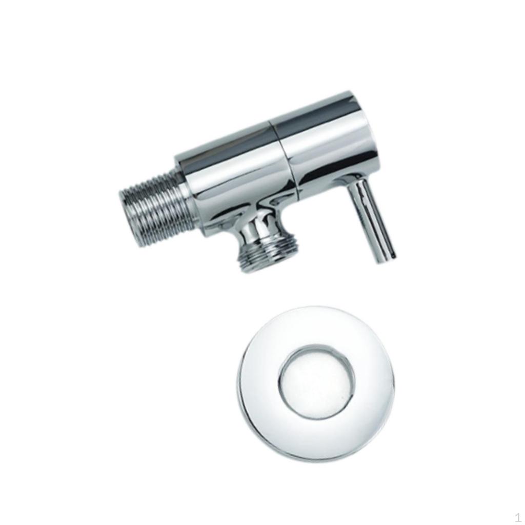 Duschkopf Absperrventil Messing Toilette Stop Flow Control verdickt