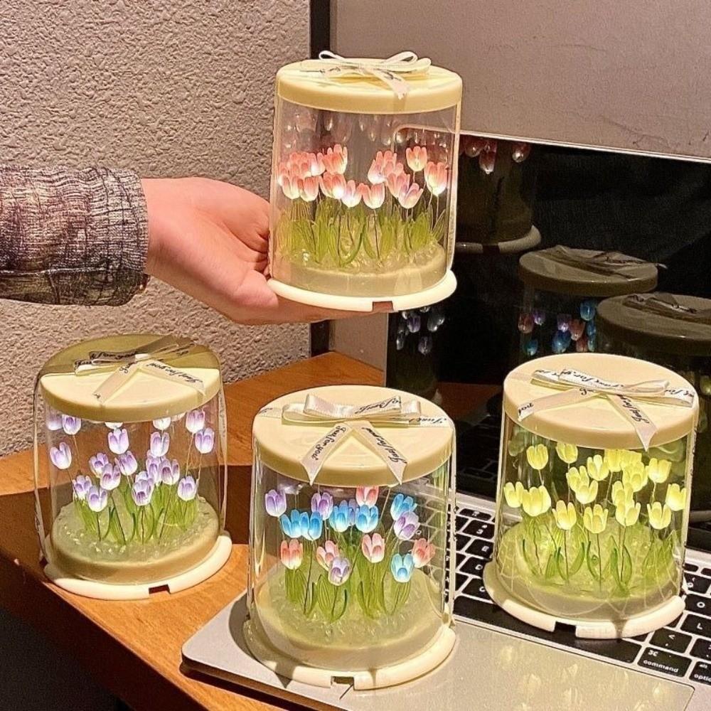 Unfinished Products Tulip Night Light Kits Small Night Lamp Tulip Light Kits Bedroom