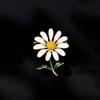 Fashion Daisy Sun Flower Brooches for Women Men Trendy Sunflower Plant Party Wedding Office Korean Jewelry Accessories