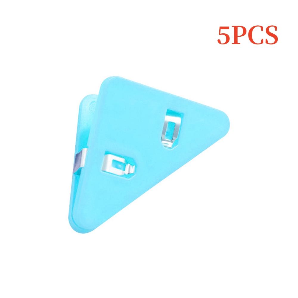 5/10Pcs Solid Color Triangle Corner Clips Page Holder Paper Clip Office Accessories Photo Clamp School Supplies Stationary