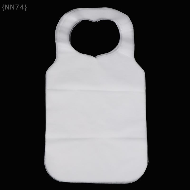 Jednorázové nepromokavé zástěry balení, 10/20 ks Vodotěsné netkané bryndáčky pro dospělé na vaření a úklid