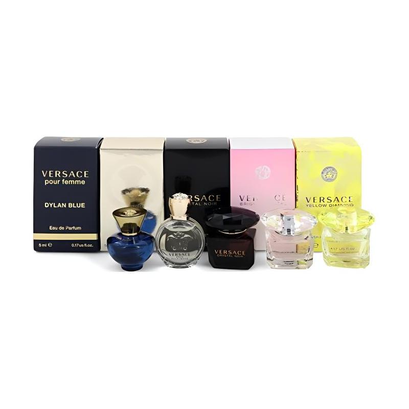 Versace Starry Night Black Eau de Parfum Five-piece Sample 14839041-Dylan Blue 5ml+Eros Pour Femme5ml+Yellow Diamond 5ml+Brilliant Crystal 5ml