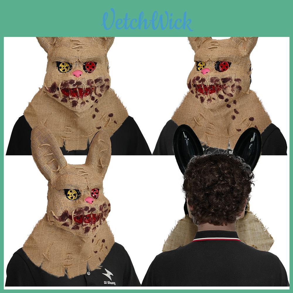 Pvc Material Five Nights At Freddy's Rabbit Headpiece For Costume Parties