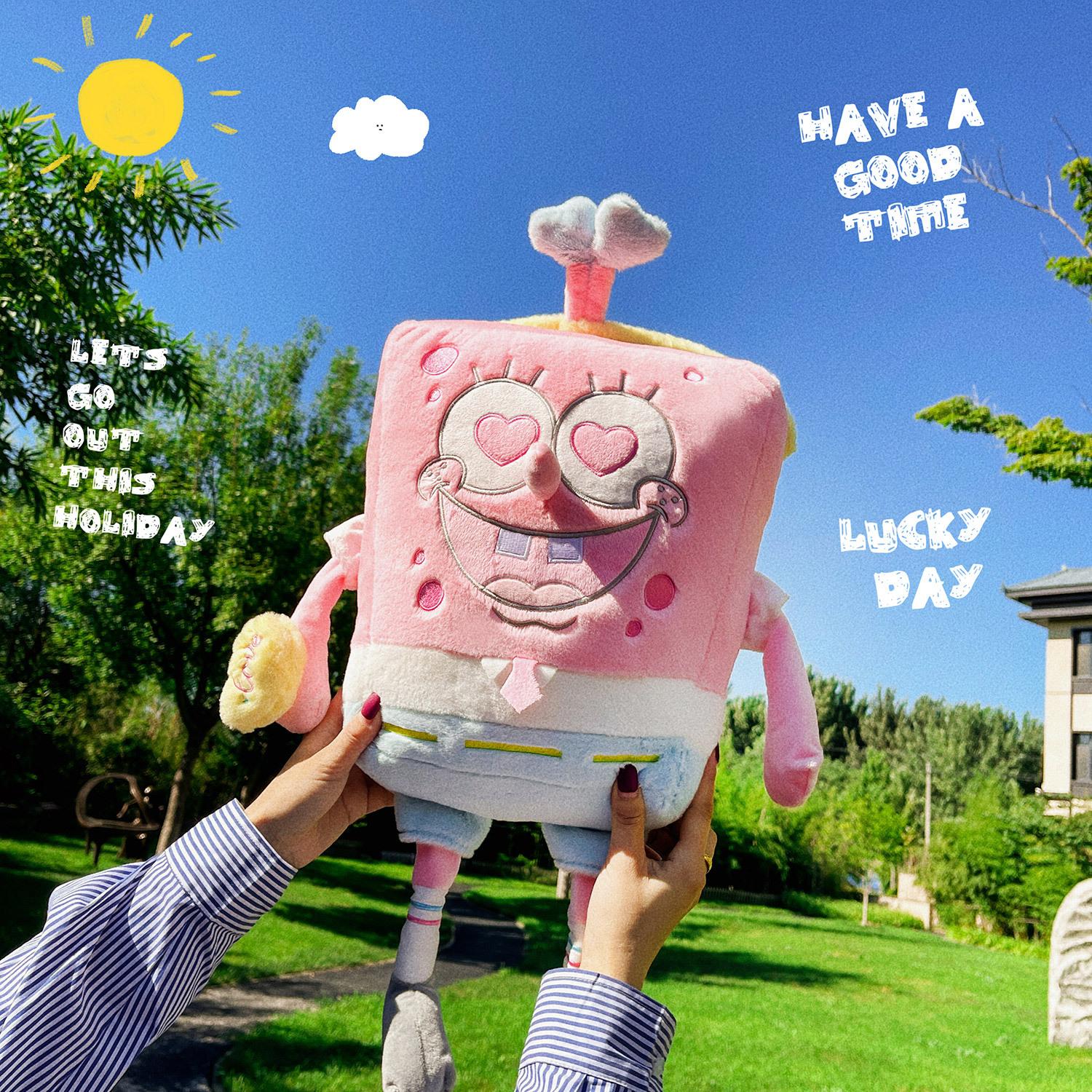 

Популярная кукла Губка Боб Квадратные Штаны Патрик Стар Плюшевая игрушка кукла большая подушка для сна 55cm