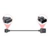 Easy Installation OBD2 Diagnostic Cable 10 Pin Interfaces for Fast and Accurate Vehicle Maintenance Fault Code Clearing
