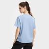 FILA Fitness Fashion Simple Casual Sports Versatile Comfortable Short Sleeve T-Shirt Women Tops Light-Blue A11W531111FBU