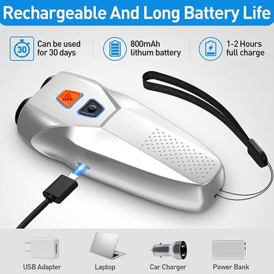 Dog Barking Control Devices Dual Sensor Anti-Barking Device with LED Flashlight Ultra-sonic Dog