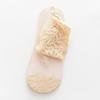 Sheer Socks Thin for Women Mid-tube Nylon Breathable Mesh See Through