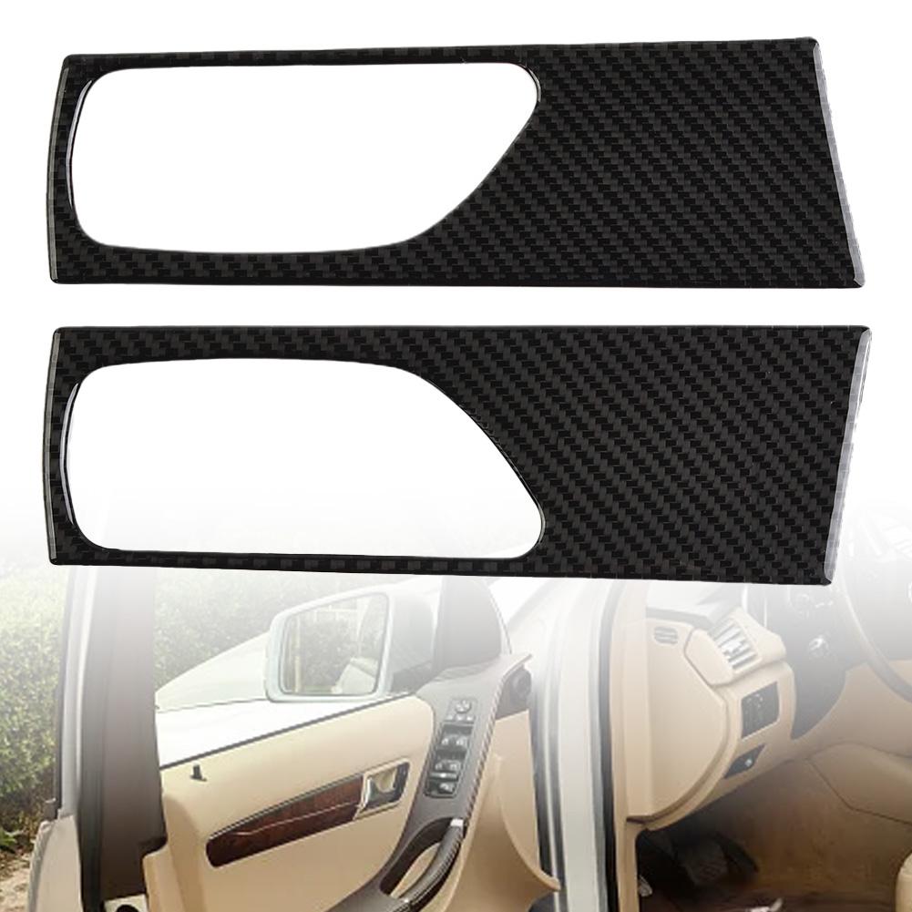 Cover Trim Decor Sticker ABS Accessories Carbon Fiber Decal Door Handle Interior Pair Parts For Lexus IS