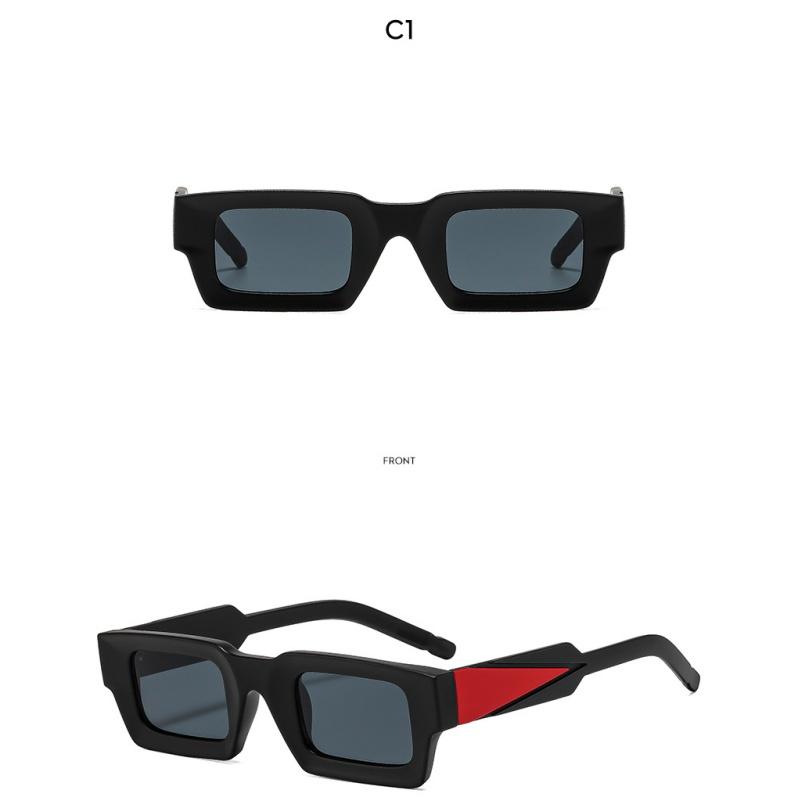 Women's sunglasses men's retro square sunglasses