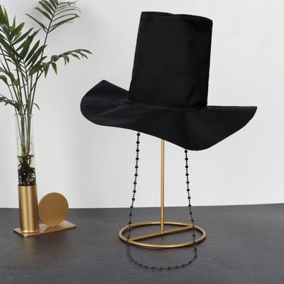 Black Cosplay Hat Women Men Hip-Hop Style Solid Color Cosplay Cap Teens Halloween Props Costume Accessory