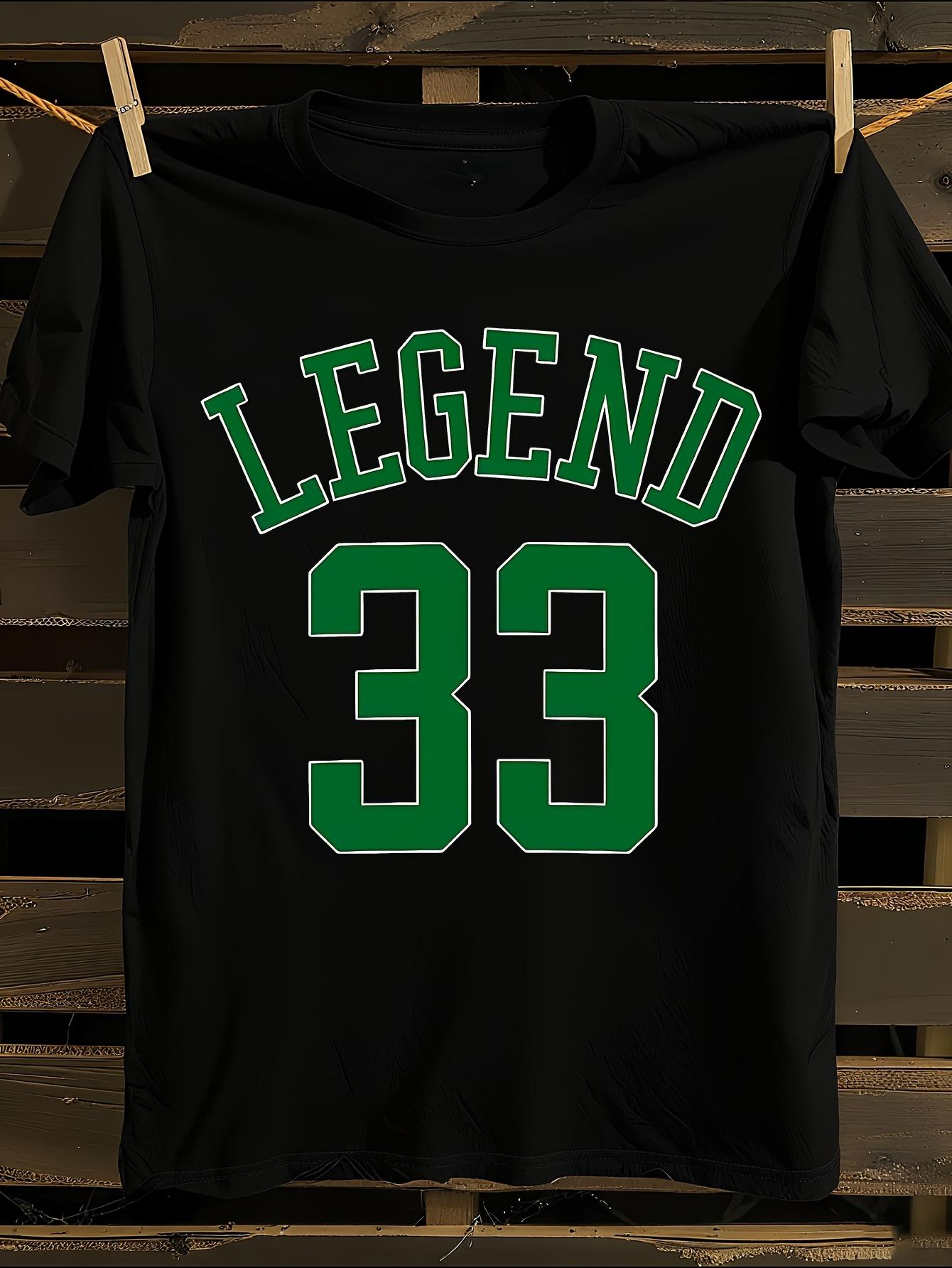 Larry  Legend  Bird Jersey Tshirt S