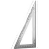 New Triangle Ruler Measurement Tool Stainless Steel Carpenter Tools Cm Metric Angle Ruler Square Woodworking Tools