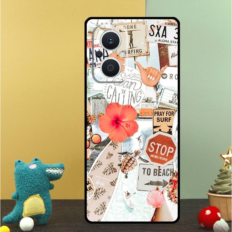 Beach Vibes Case For OPPO Reno 15F 13F 14F 12 11 F 10 14 15 Pro 7 8 Lite OPPO Find X9 X8 X6 X5 Pro Cover