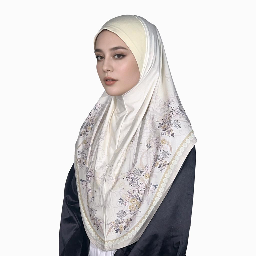Malaysia Women Print Hijabs Shawl Arab Head Wrap Bonnet Long Scarf Scarves