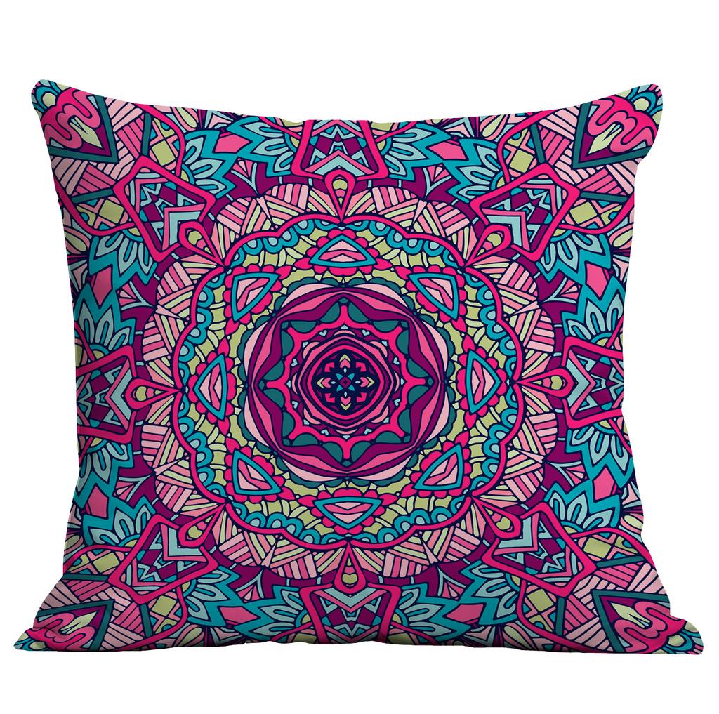 Ethnic Style Mandala Pillowcase New Style Painted Geometric Art Abstract Home Decoration Pillow Cushion Cover