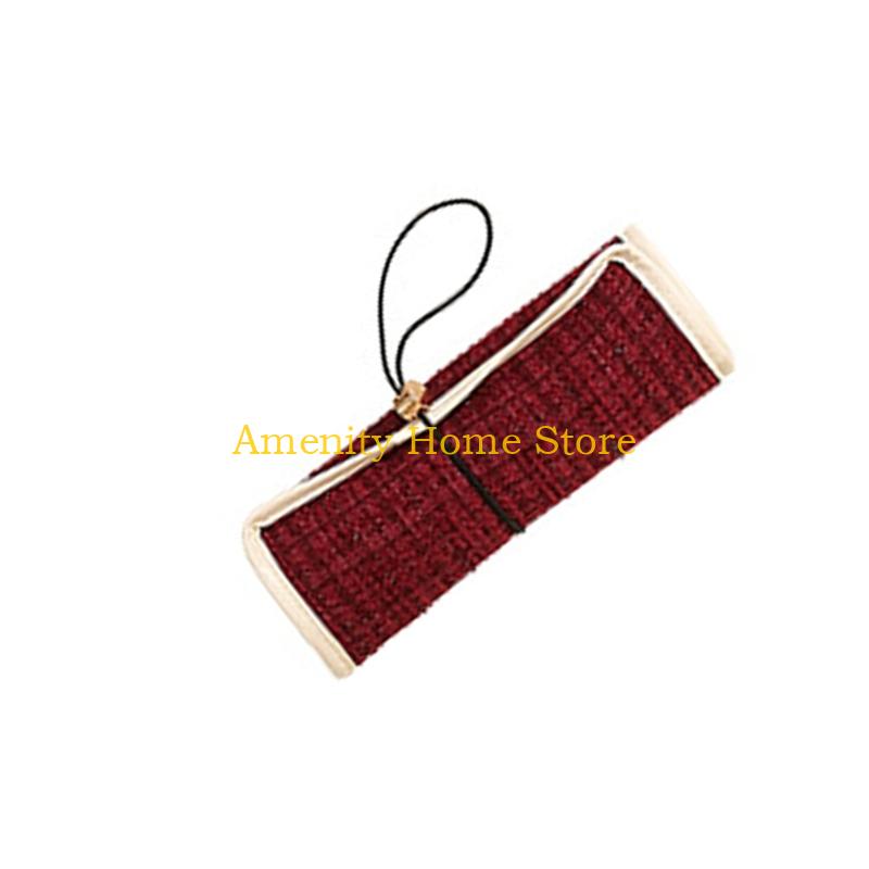 F26C Fashionable Jewelry Travel PVC Lined Compartments Waterproof Polyester Materials Storage Solution For Accessories